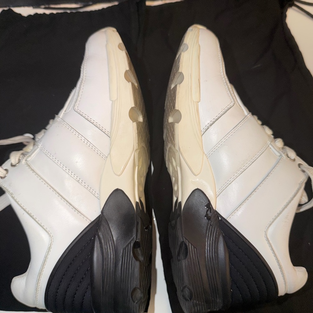 CHANEL White and Black Sneakers - Picture 7 of 8